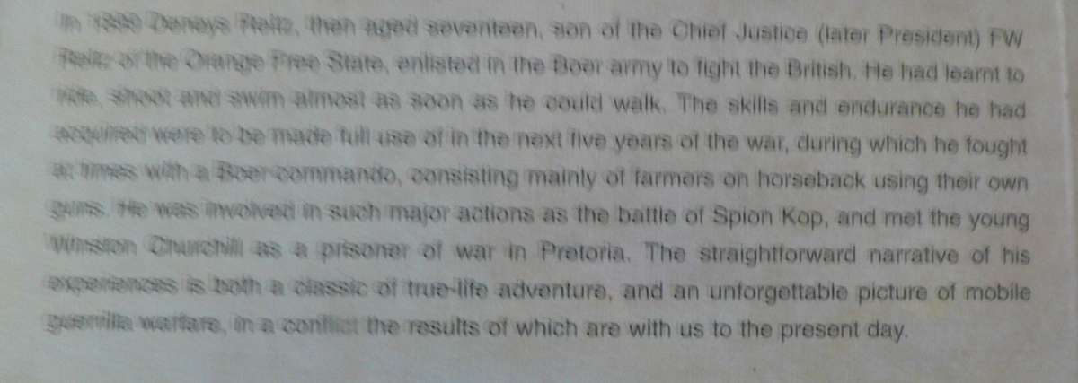 Commando by Deneys Reitz (a Boer journal of the Anglo-Boer War)