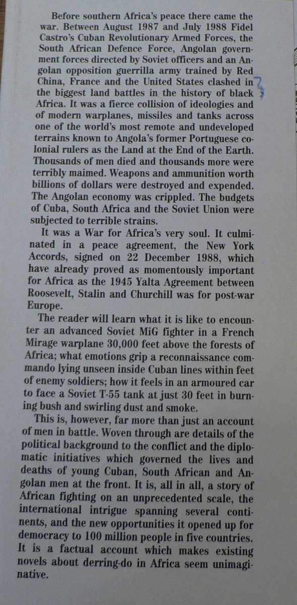 The war for Africa, twelve months that transformed a continent by Fred Bridgeland(bushwar)