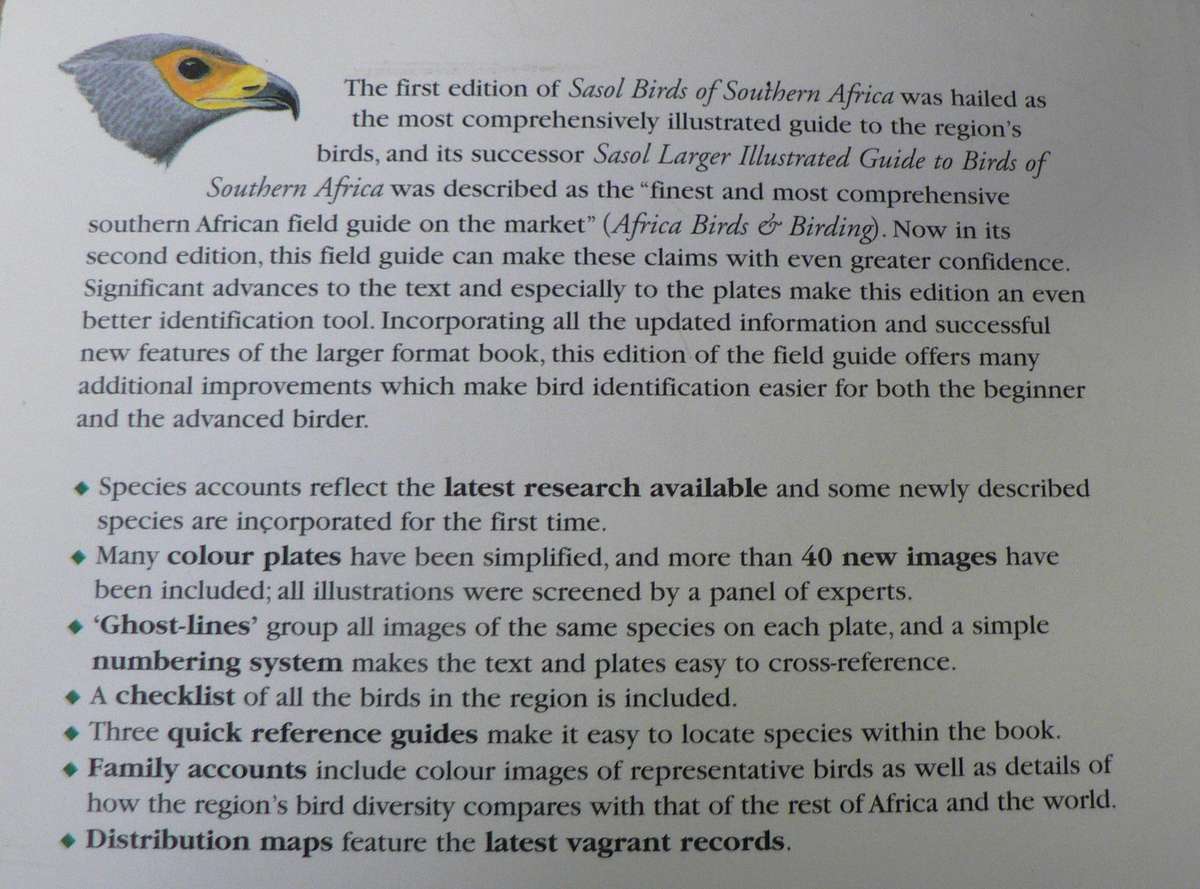 Sasol Birds 0f Southern  Africa by Sinclair, Hockey and Tarboton