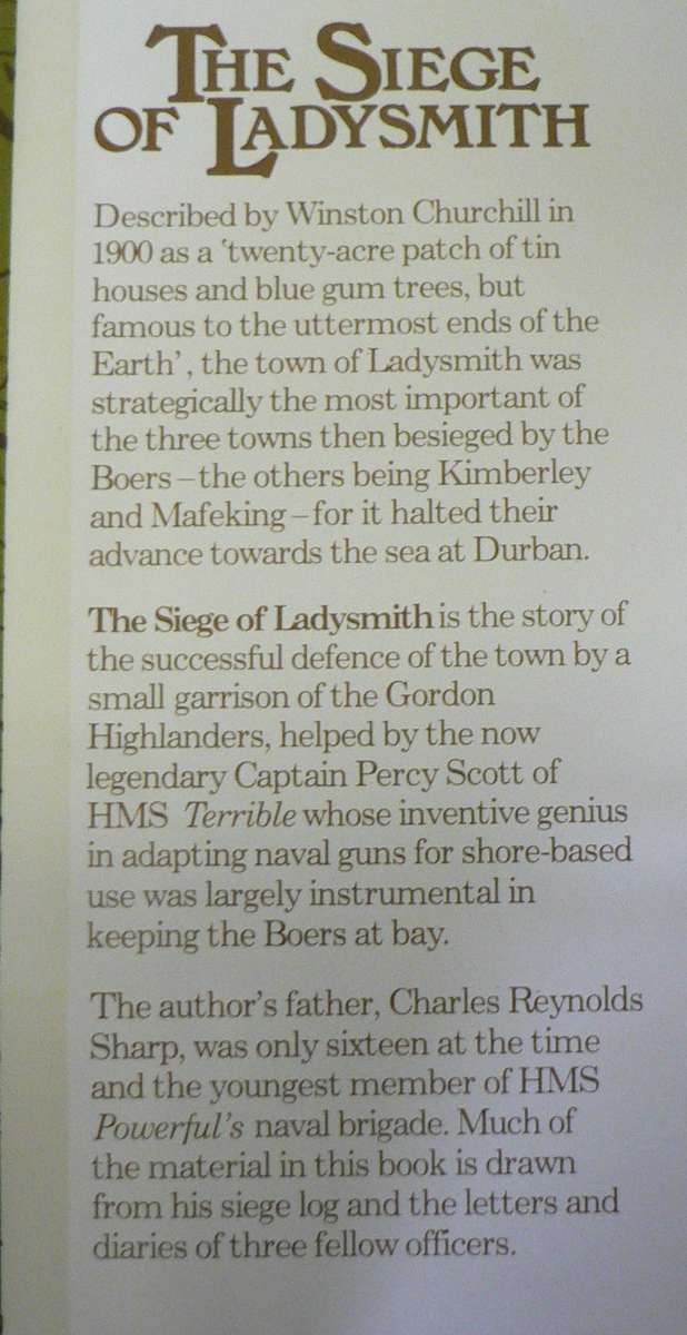 Thesiege of Ladysmith by Gerald Sharp (Anglo-Boer War)