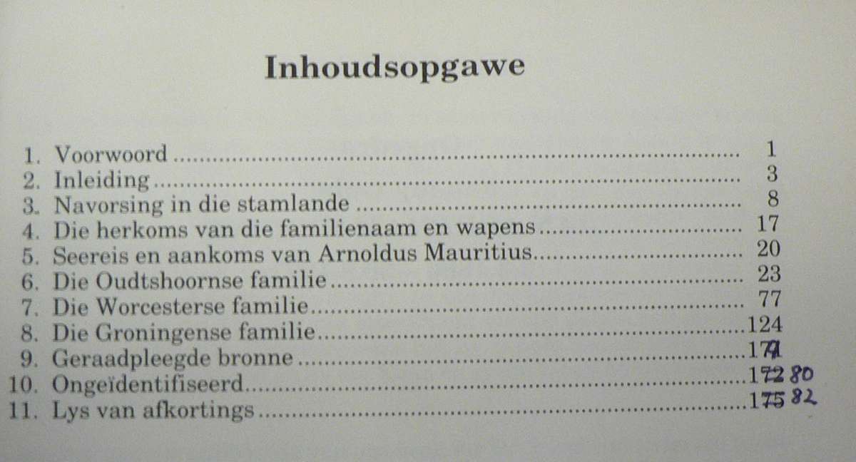 Genealogie: Die geskiedenis van die Meirings deur AJC Meiring