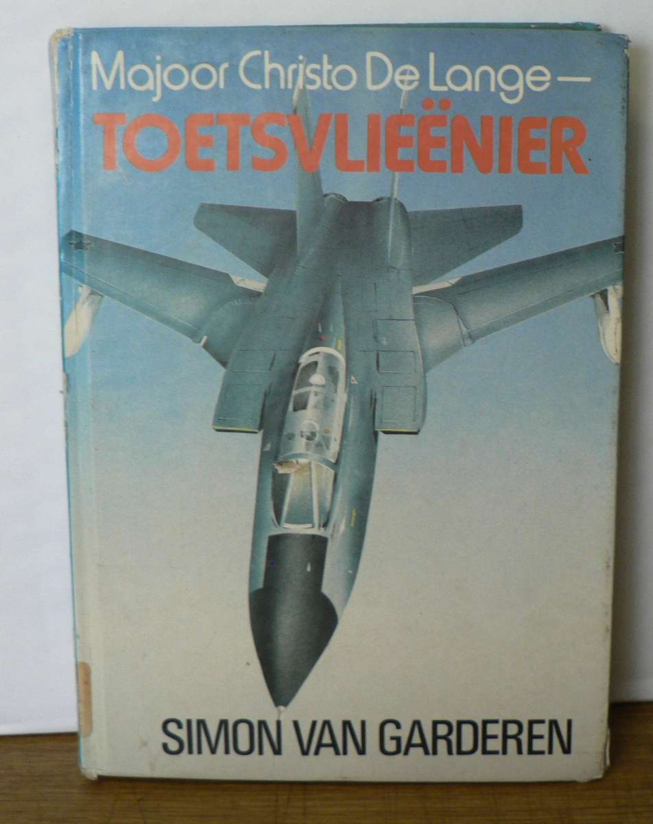 Majoor Christo de Lange-Toetsvlieenier deur Simon van Garderen (baie skaars)