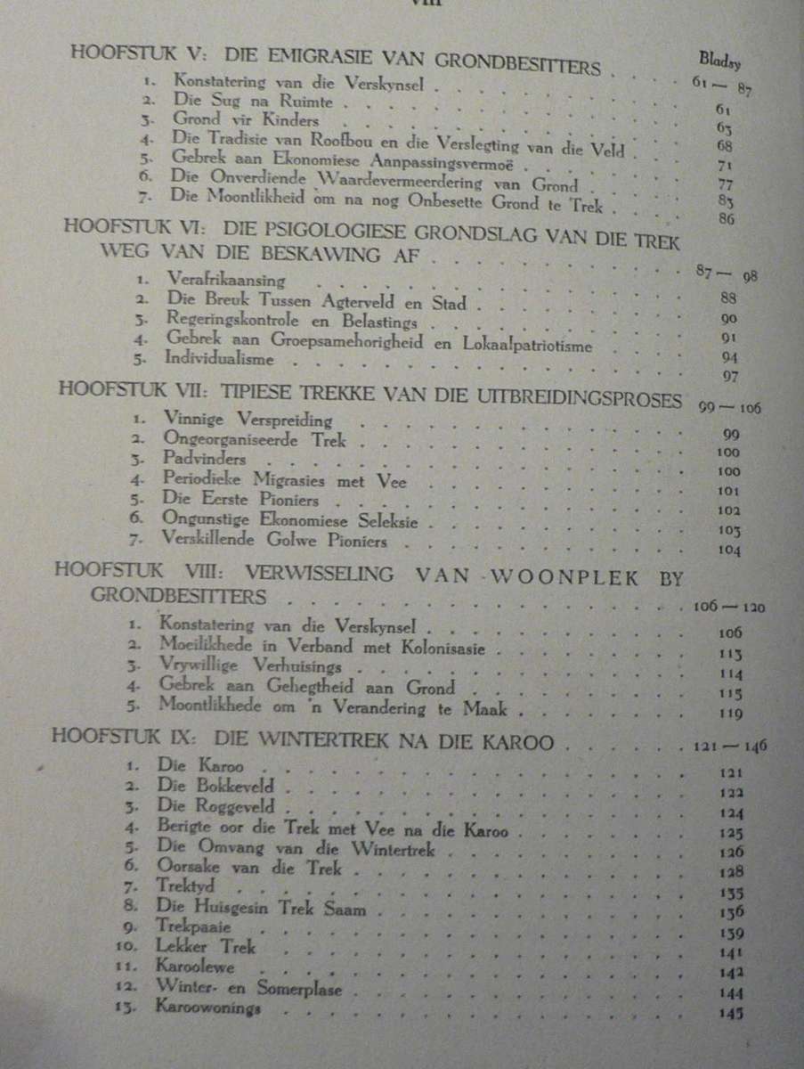 Ons Geskiedenis-serie: Trek deur Dr. P.J. vd Merwe (alles oor die verskillende tipes Trekboere)
