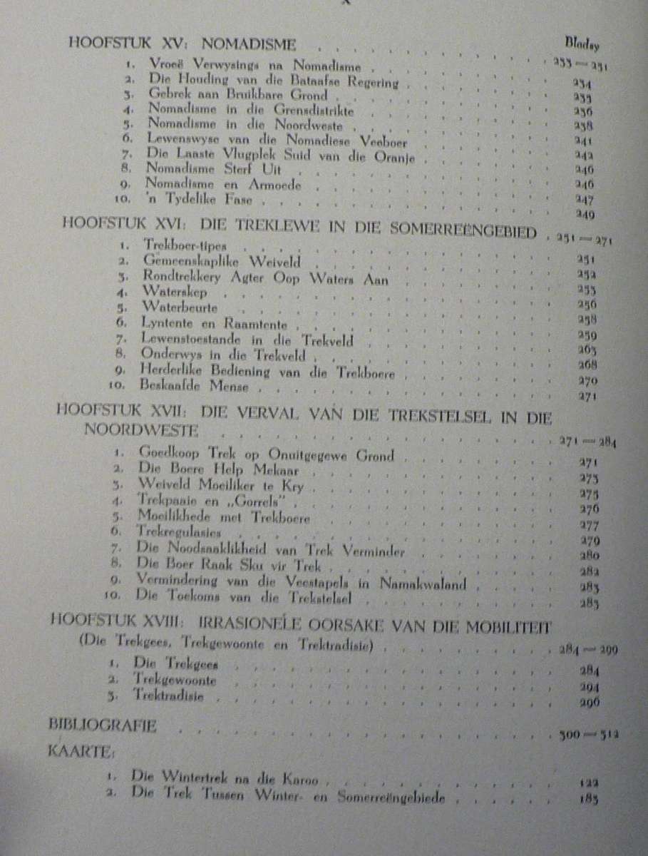 Ons Geskiedenis-serie: Trek deur Dr. P.J. vd Merwe (alles oor die verskillende tipes Trekboere)
