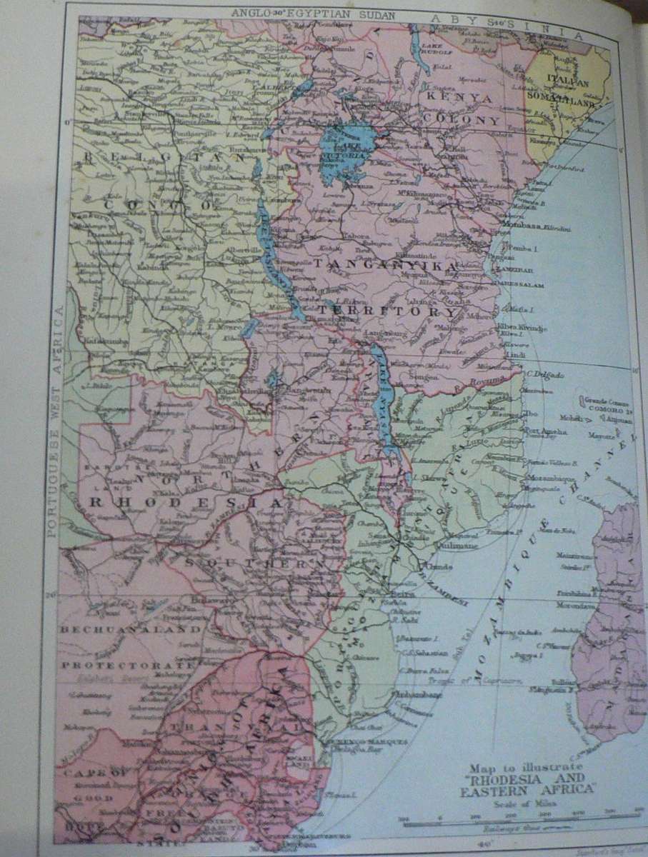 Rhodesia and Eastern Africa by Allister MacMillan (very scarce)