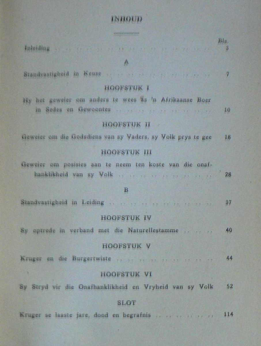 Paul Kruger  Christen-Volksman en Staatsman deur Dr. F. Postma