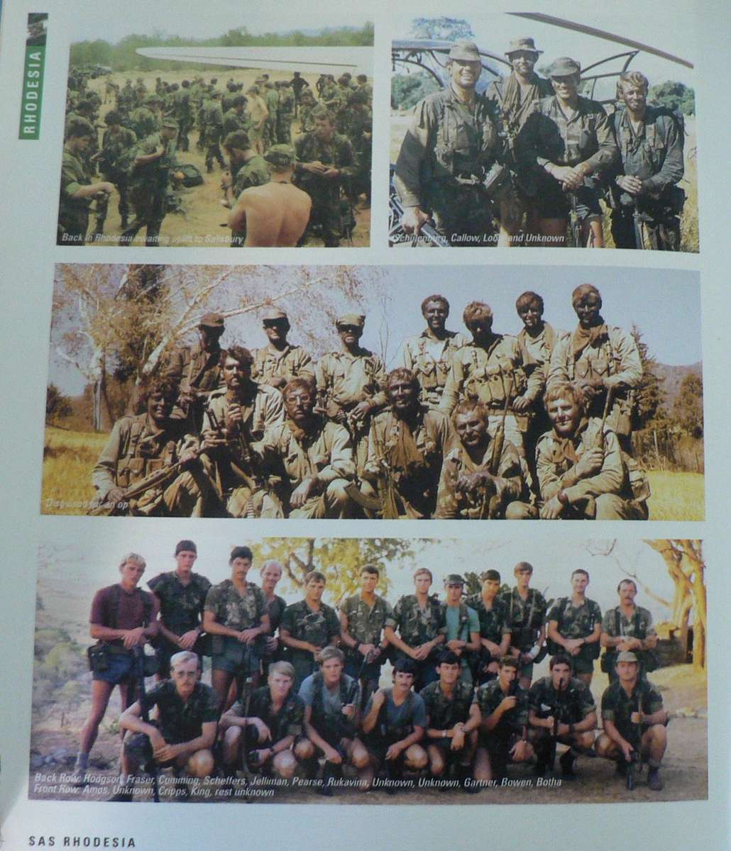 SAS Rhodesia, Rhodesians and the Special Air Service by Jonathan Pittaway and Craig Fourie