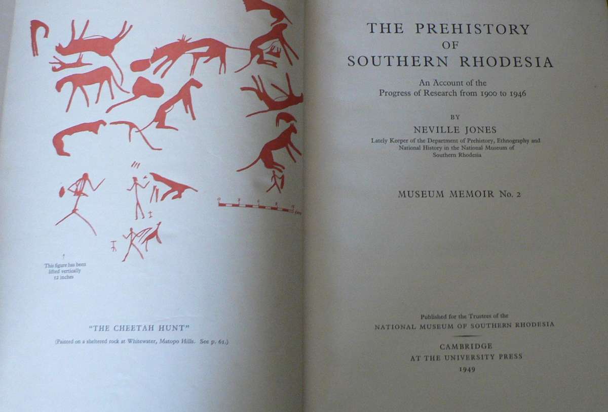 The Prehistory of Southern  Rhodesia by Neville Jones (Rhodesiana)