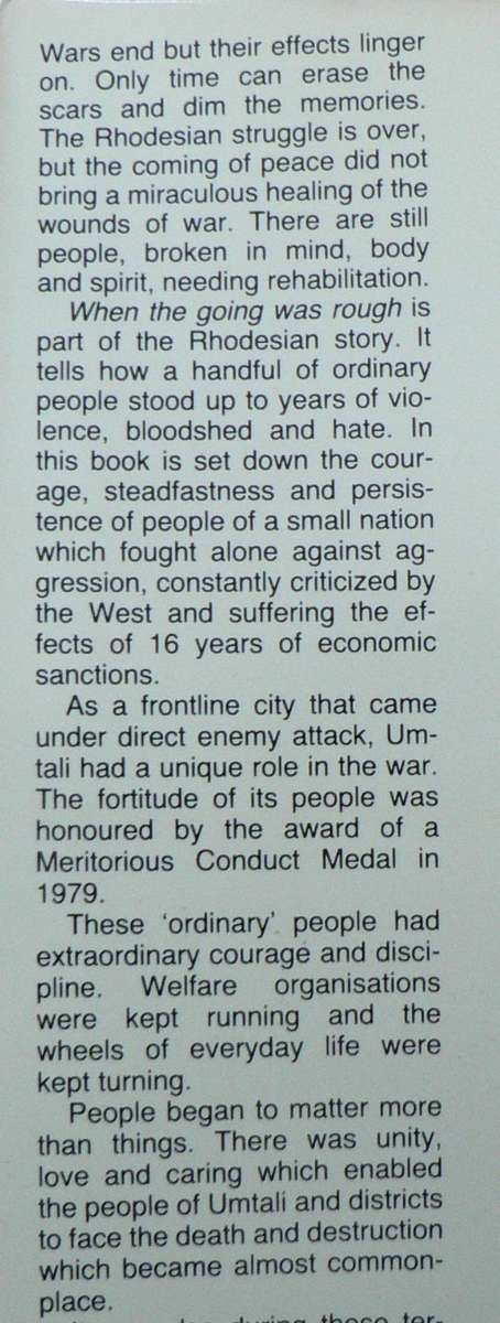When the going was rough, a Rhodesian story by James Mac Bruce (Rhodesiana)