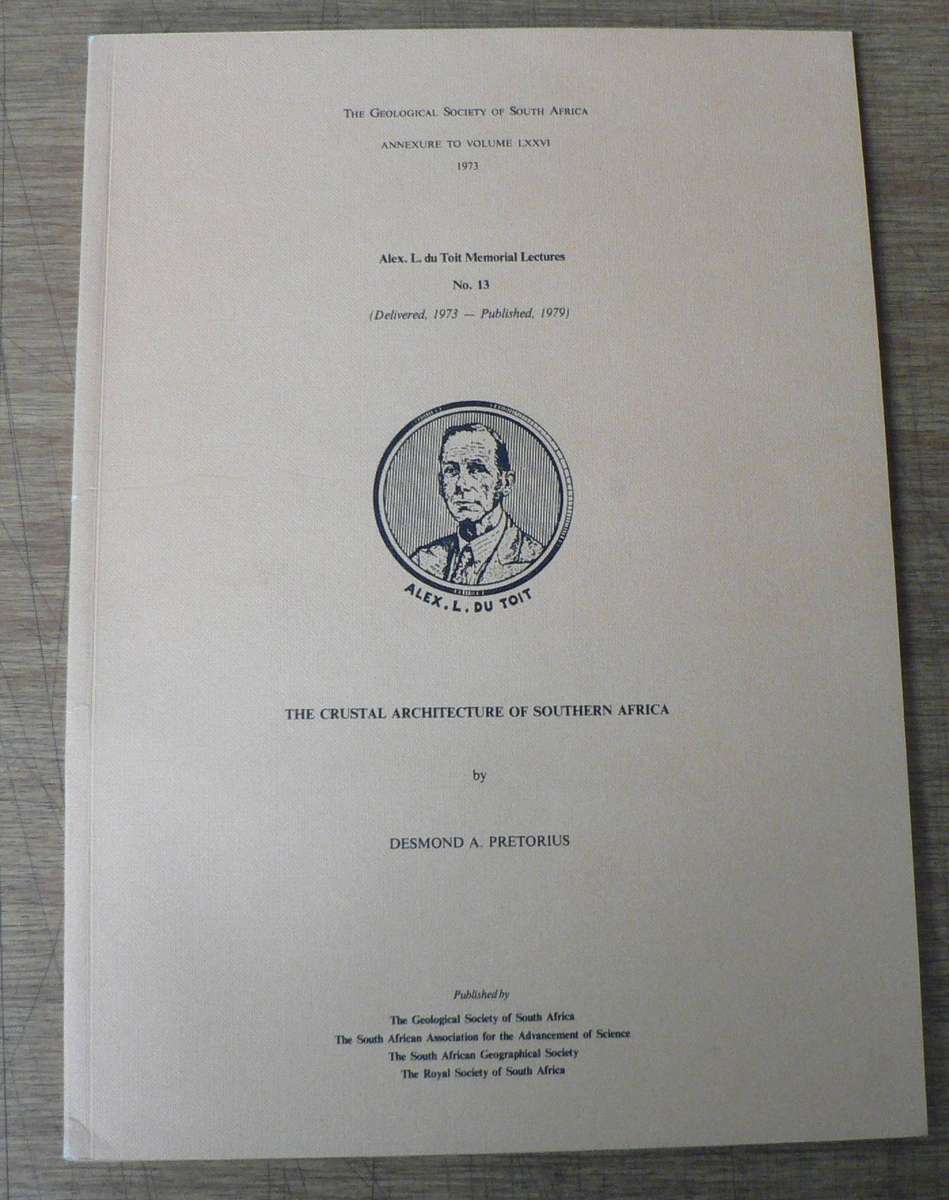 4 X scarce SA Geology ( Alex L. du Toit memorial lectures)