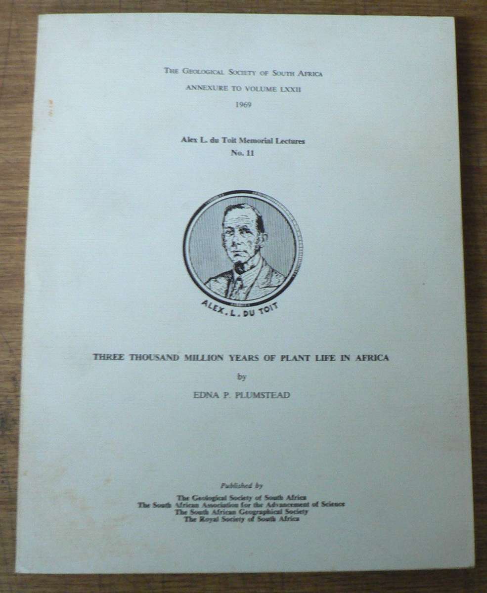 4 X scarce SA Geology ( Alex L. du Toit memorial lectures)