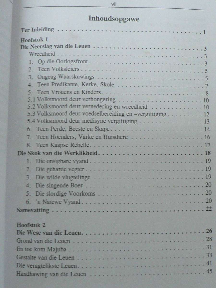 Die leuen van Brittanje deur Prof. H. vd Wateren(Anglo-Boereoorlog-baie skaars)