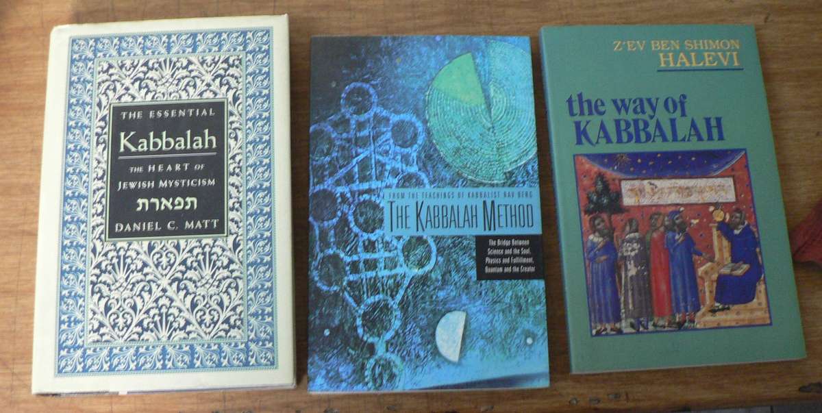 5 X Books on the Kabbalah (esoteric) (a fine collection)