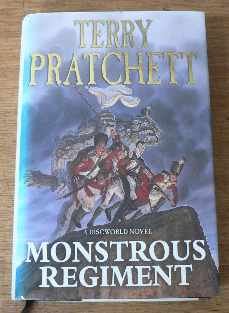 Monstrous Regiment by Terry Pratchett(Discworld)(beautiful hardcover)