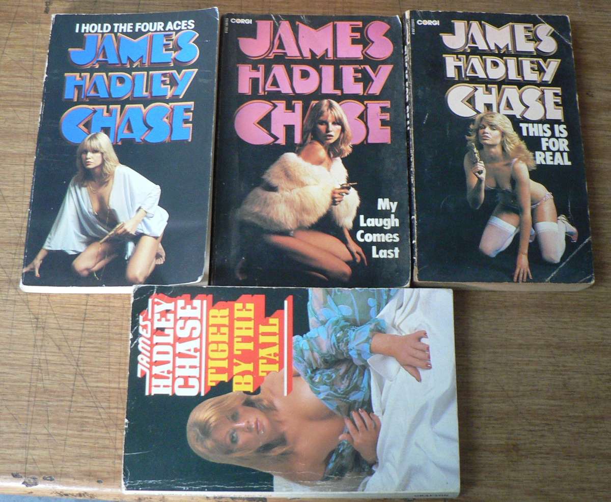 James Hadley Chase x 18 pulp crime novels(huge bargain)