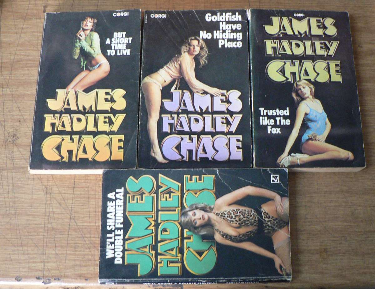 James Hadley Chase x 18 pulp crime novels(huge bargain)