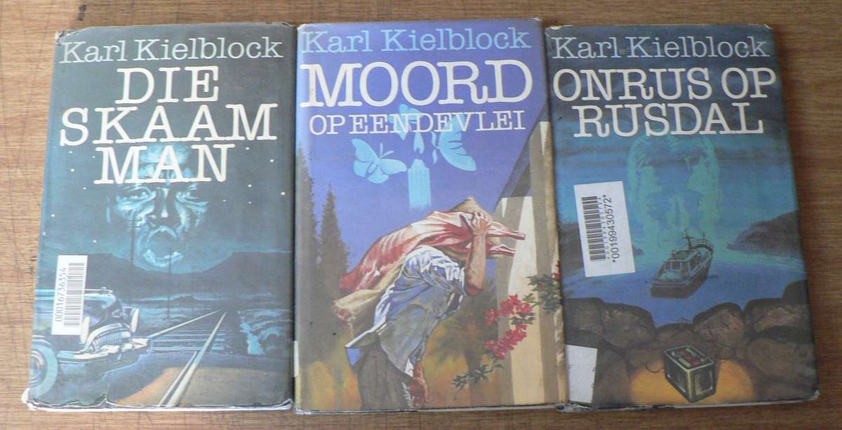 3 x speurverhale deur Karl Kielblock (leeskopiee)