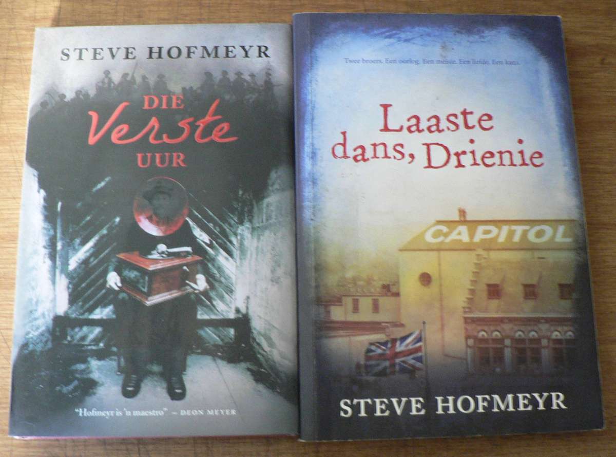 2 X Steve Hofmeyr  Afrikaanse boeke (pragtig/ groot winskoop)