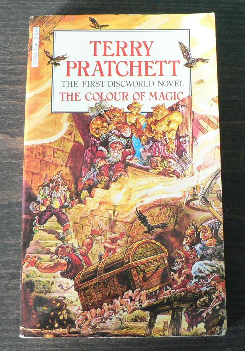 The colour of magic by Terry Pratchett(Discworld)