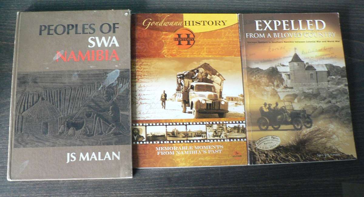 3 X beautiful South-West Africa history books. (huge bargain)