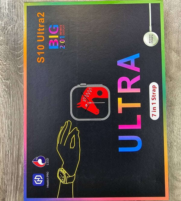 Infinity Display 7-In-1 Strap Smart Watch