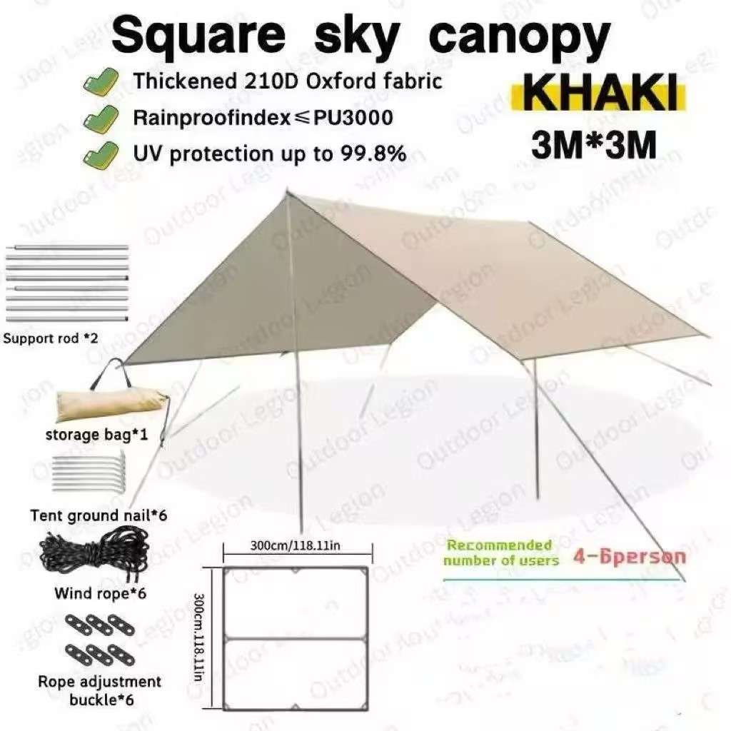 Extra Large Waterproof Canopy Tent
