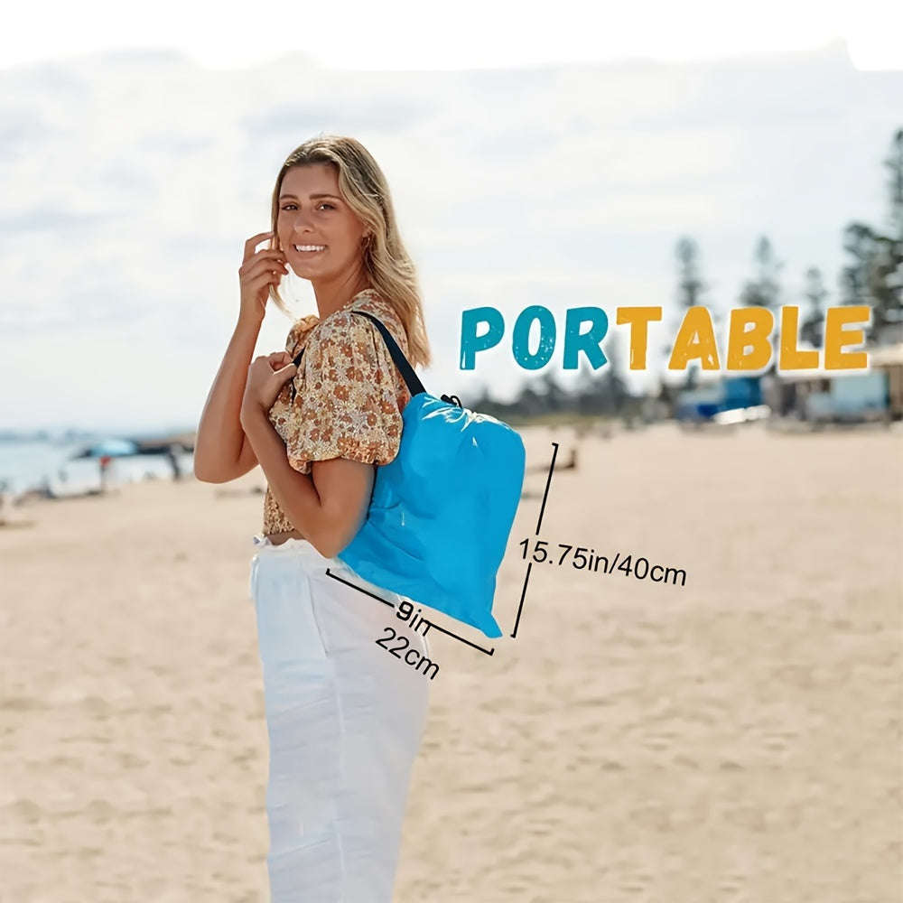 Portable Self-Inflating Air Lounger - Waterproof