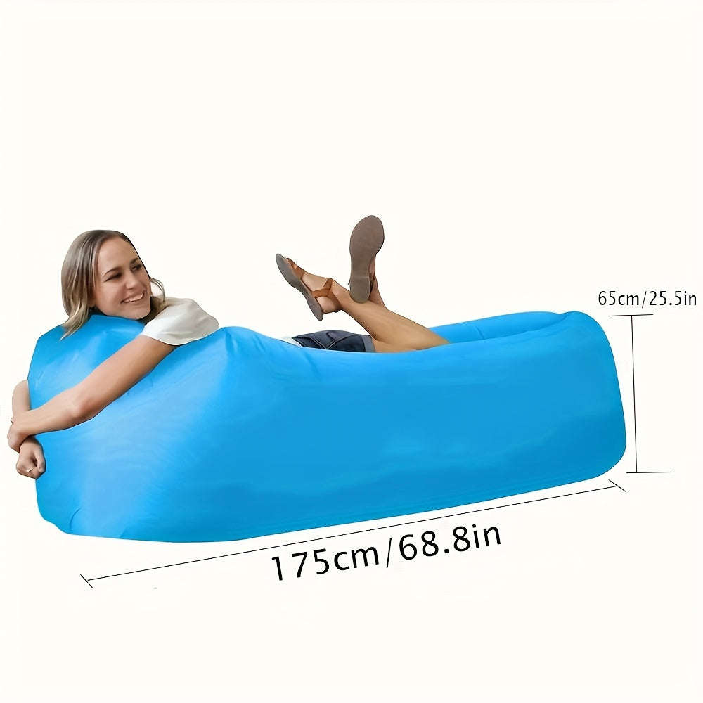 Portable Self-Inflating Air Lounger - Waterproof