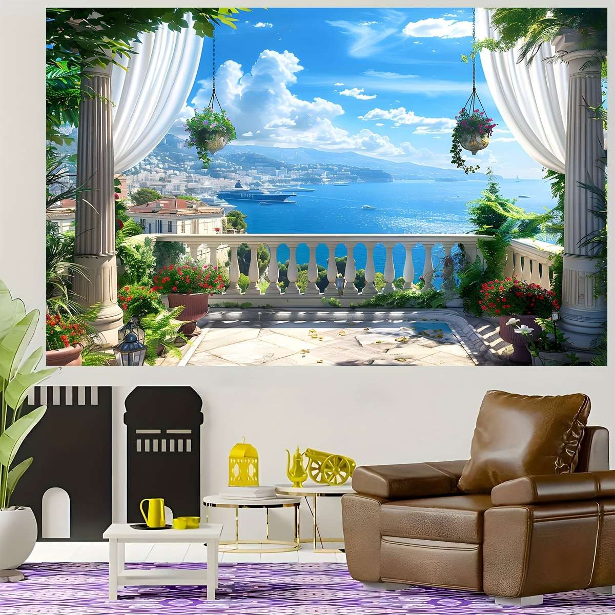 Suitable For Studio Props And Decoration, Spring And Summer Landscape Photography Background - 1 Pie