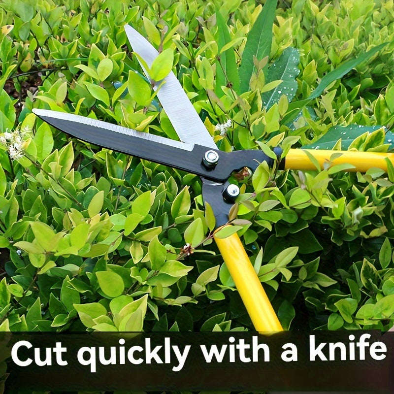 1 Pack Heavy Duty Garden Pruning Shears - High Carbon Steel
