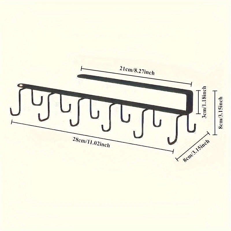 1 Piece Boho Metal Double Row Hook