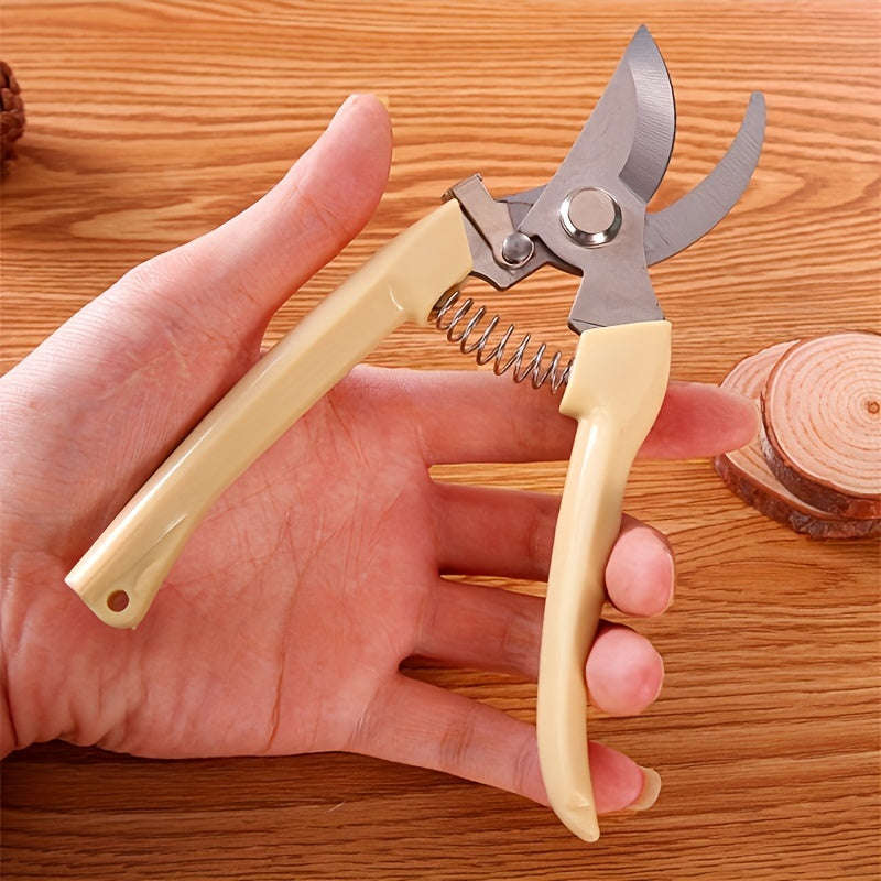 2-Pack Stainless Steel Garden Shears - Great For Pruning, Trimming Branches And Flowers Gardening Pr