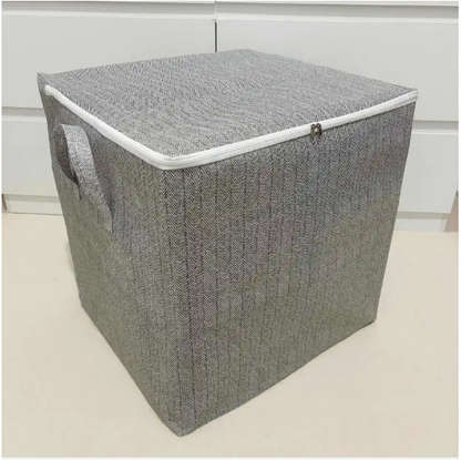 1pc Super Large Convenient Storage Box With Handle