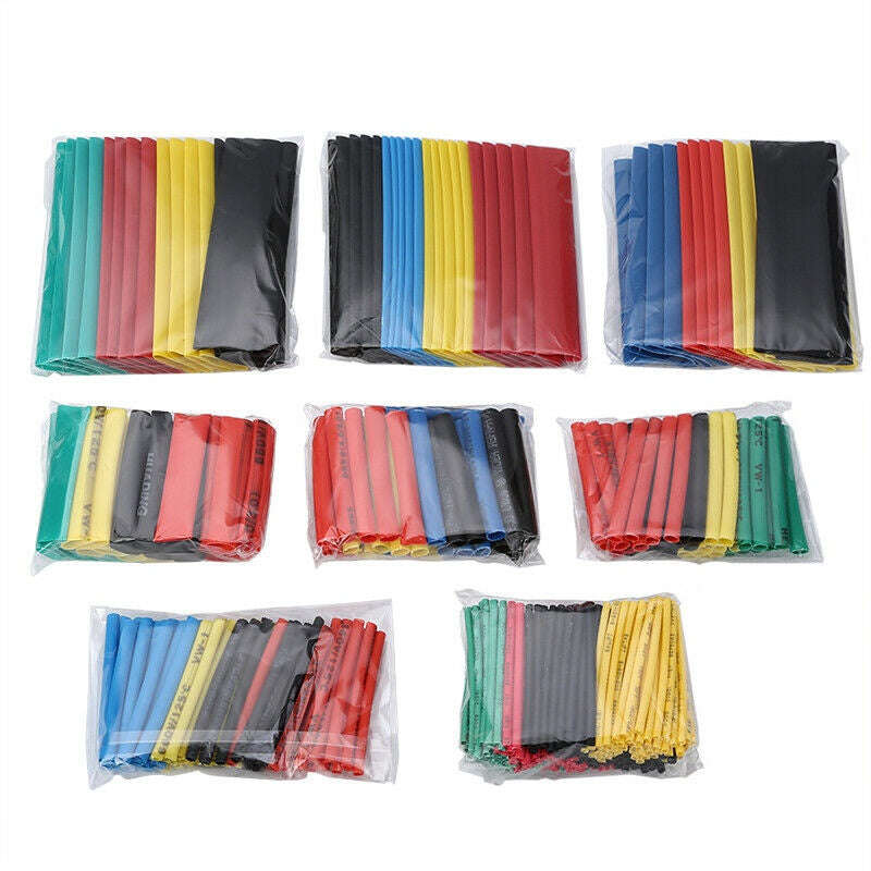Umlife 164pcs Shrink Heat Shrink Tubing