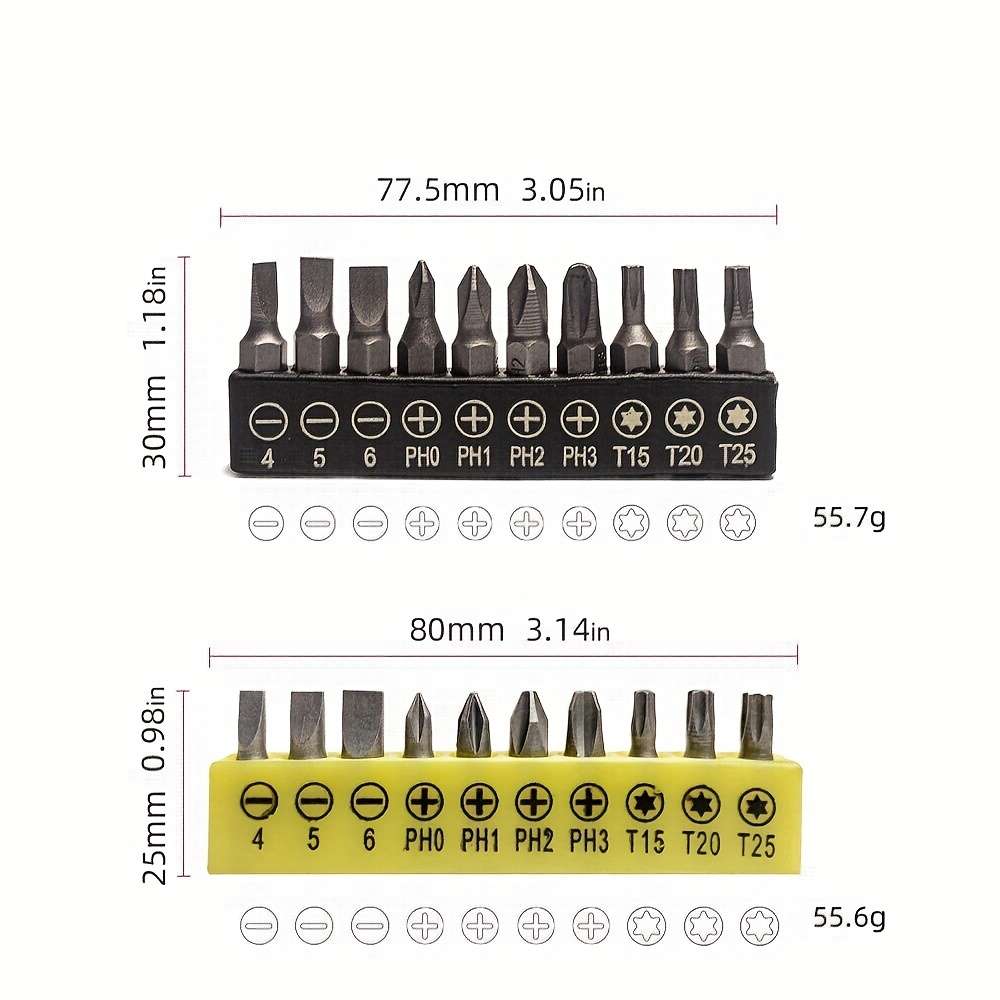 11pcs L-Shaped Double-Ended Wrench Set