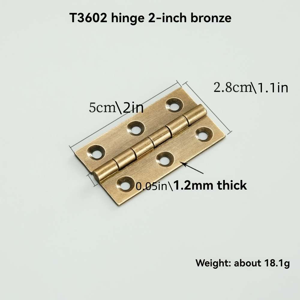 Modern Antique Metal Finish Chinese Style Hinges