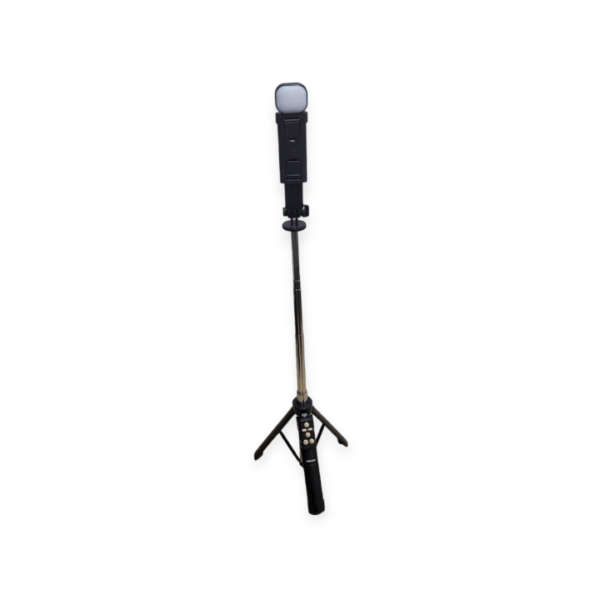 Selfie Stick With Led Light And Rechargeable Remote Control