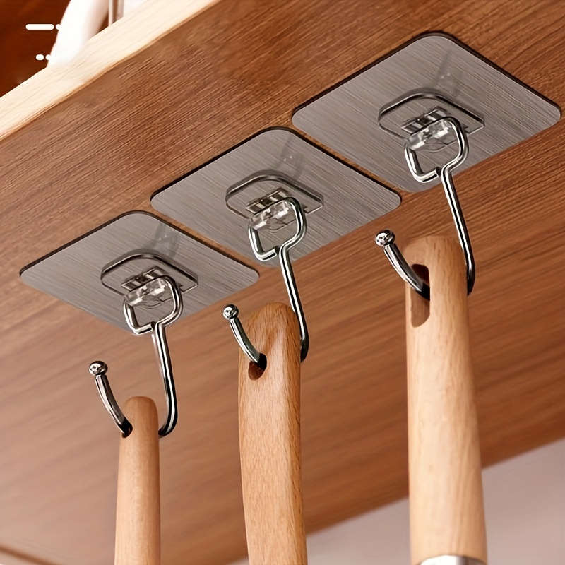 5pcs Super Strong Adhesive Wall Hooks -