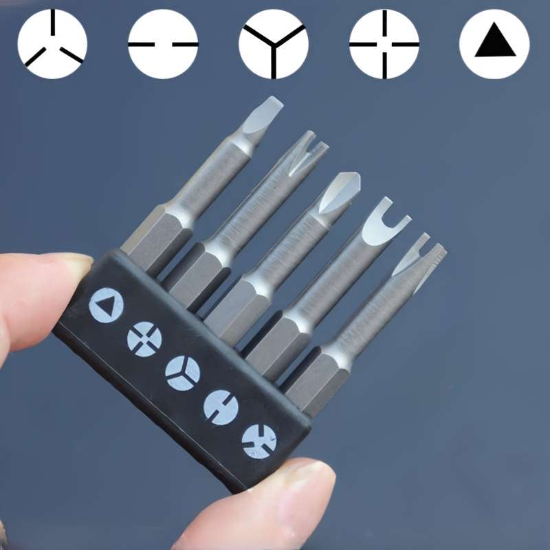Compact Precision Screwdriver Bit Set