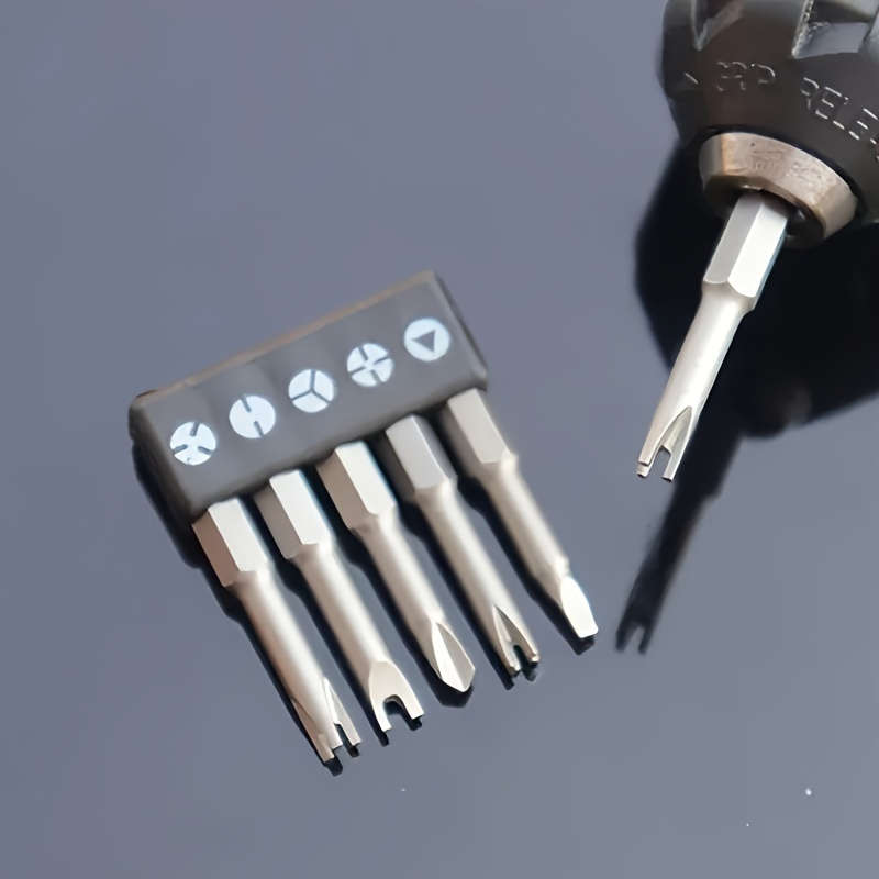 Compact Precision Screwdriver Bit Set
