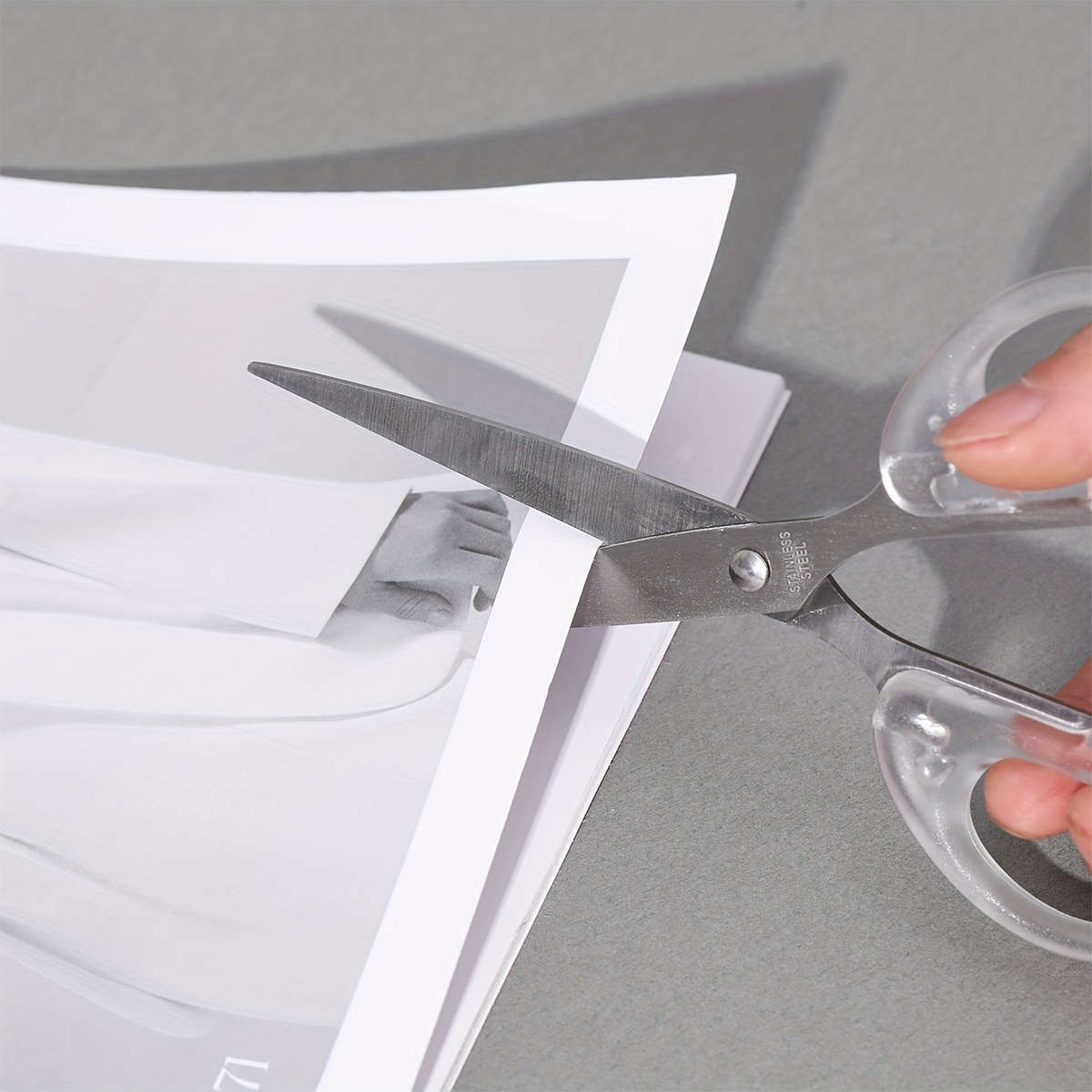 1 Piece Adult Portable Stainless Steel Scissors - Durable