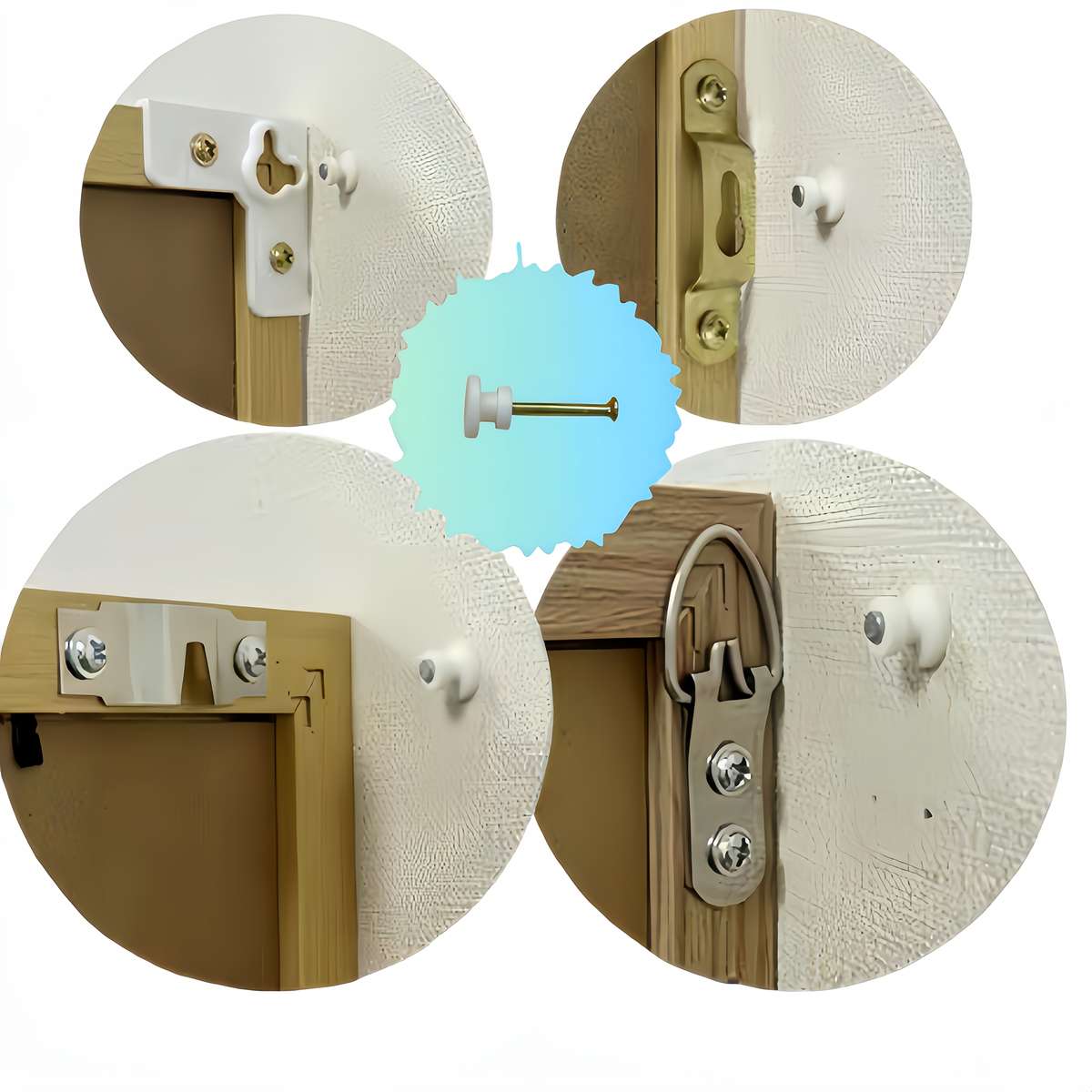 Iron Picture Hanging Nails Set