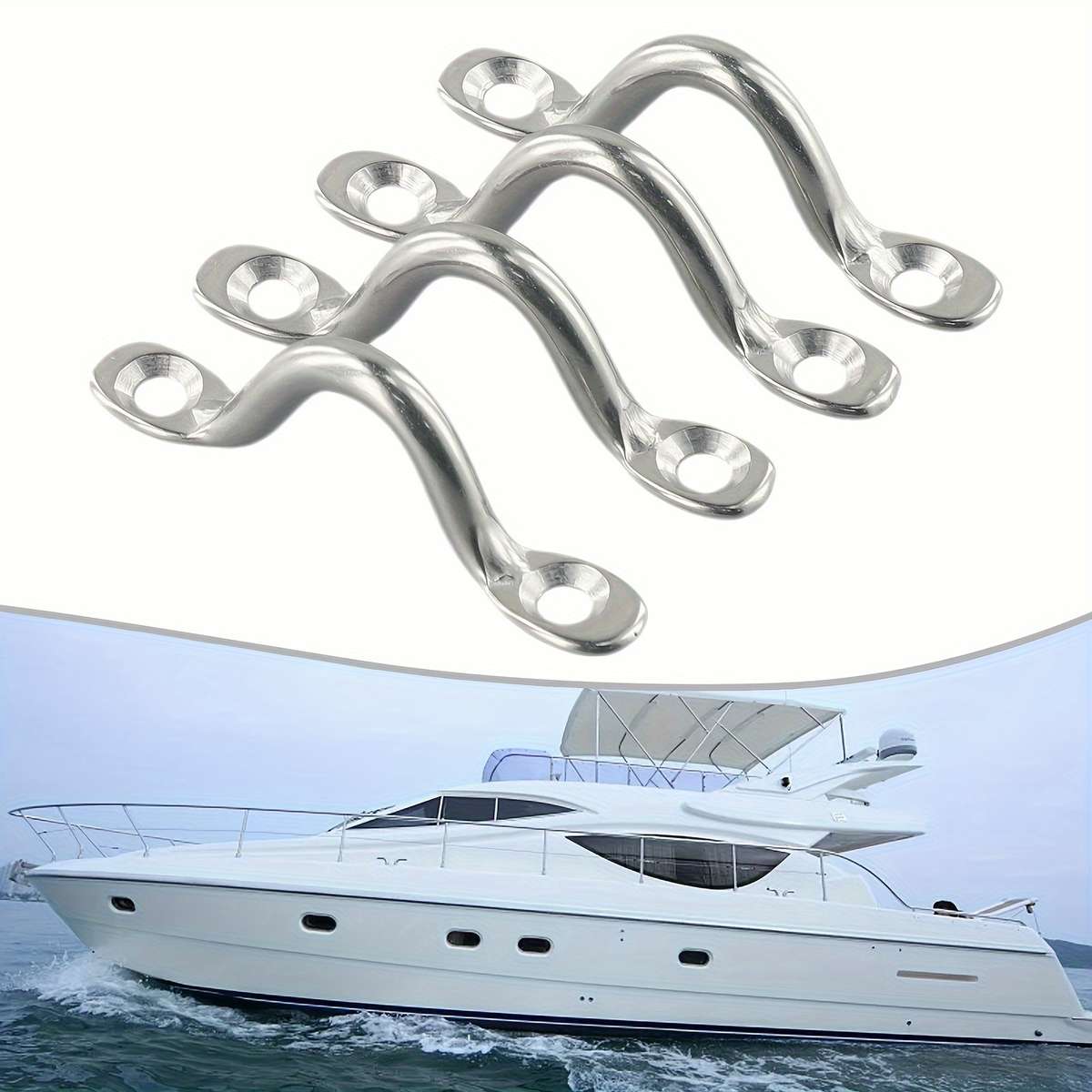 4 PiecesStainless Steel 316 Boat Handles