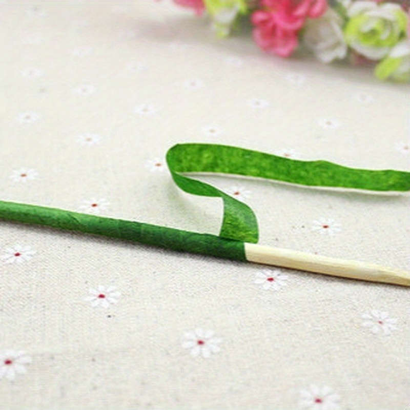 Self-Adhesive Green Floral Tape
