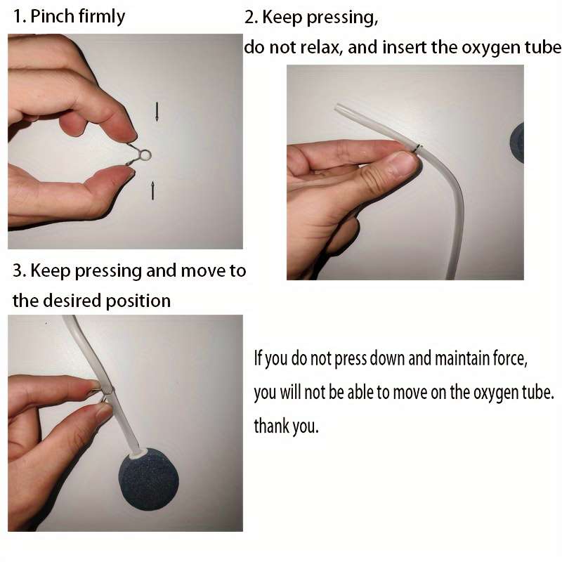 Stainless Steel Aquarium Oxygen Tube Clamps