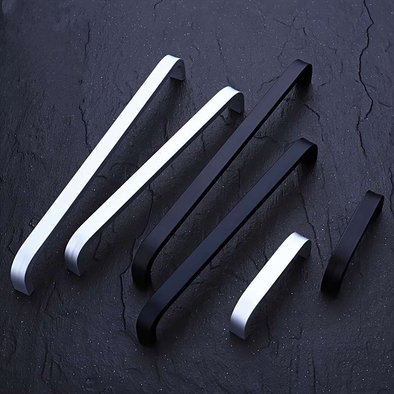 Solid Aluminum Alloy Metal Drawer Pull Handles