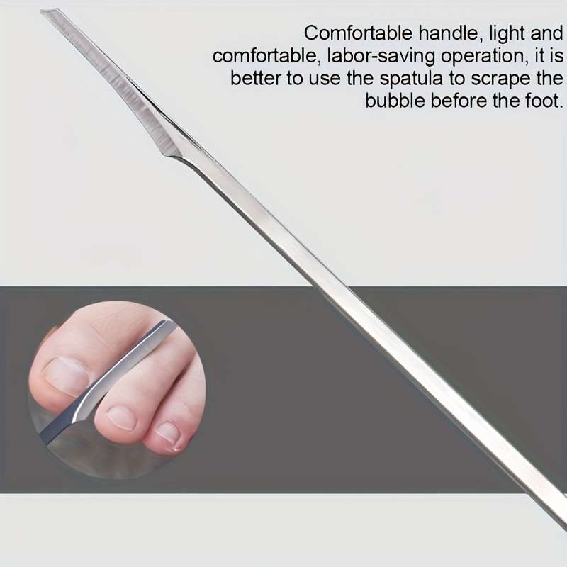 Stainless Steel Pedicure Knife - Professional Foot File For Callus Removal