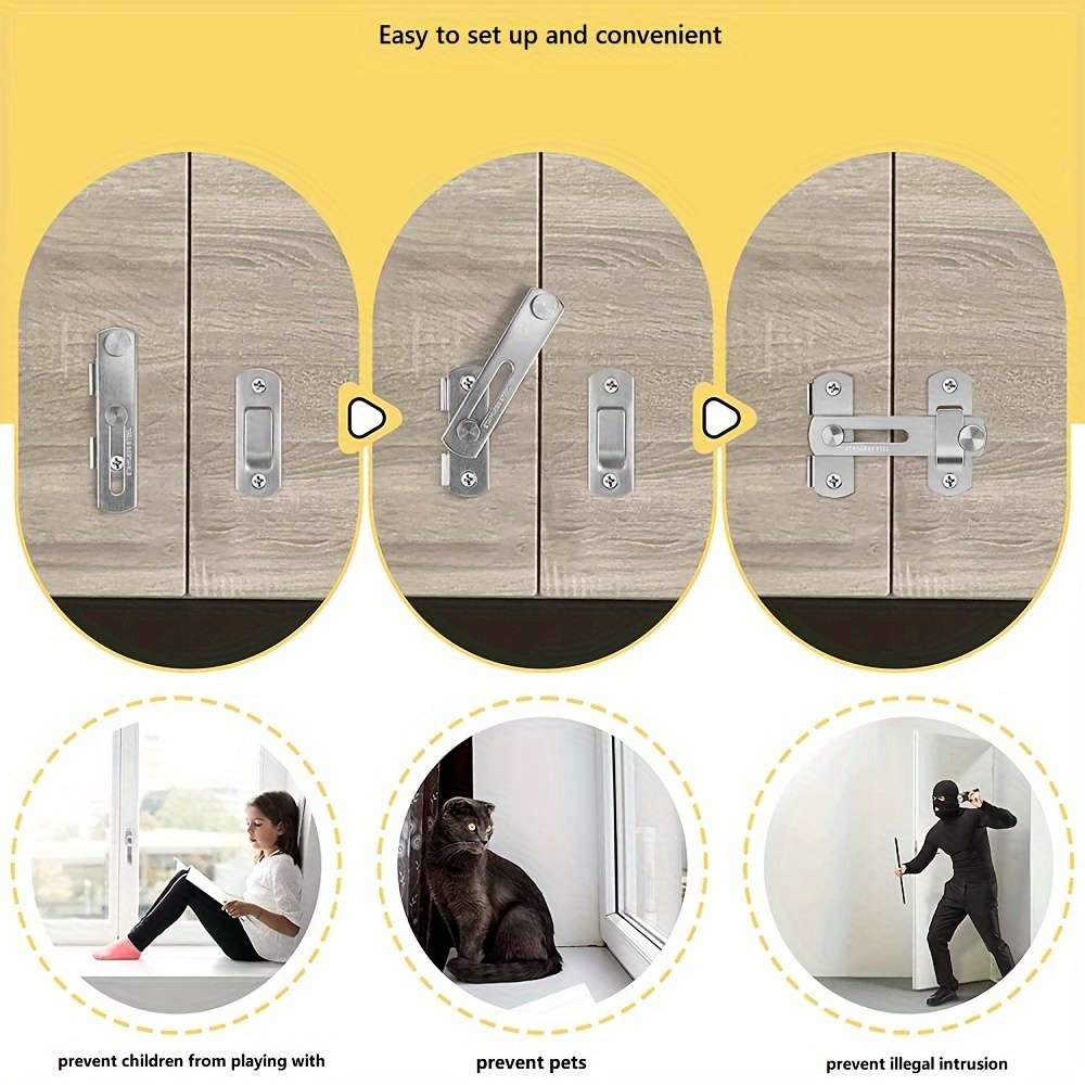 Stainless Steel Mini Latch Lock -