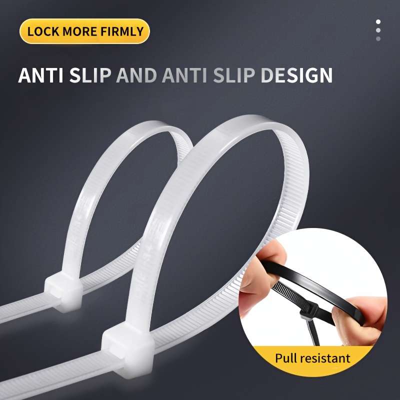 White Nylon Cable Ties