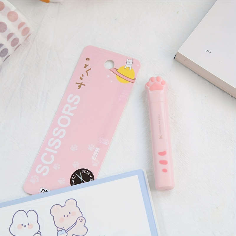 1 Piece Cute Cat Claw Mini Scissors